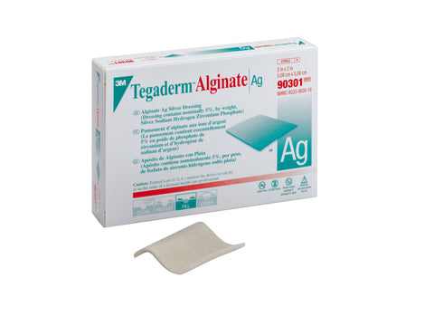 3M Tegaderm Alginate Ag Silver Dressing, 2 X 2"