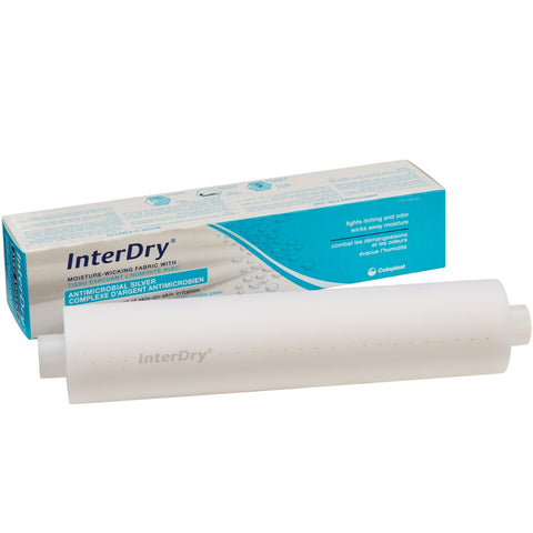 Coloplast InterDry Moisture-Wicking Fabric with Antimicrobial Silver, 10 X 144"