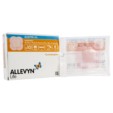 Smith & Nephew Allevyn Life Silicone Foam Dressing, 4 X 4"