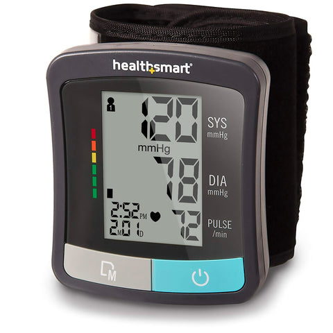 Mabis Healthsmart Wrist Cuff Digital Blood Pressure Monitor