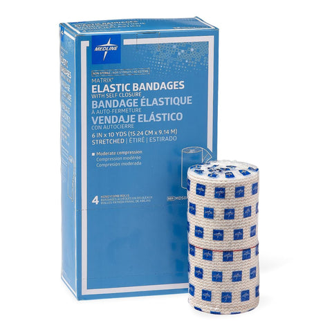Matrix Double Hook and Loop Closure Elastic Bandage