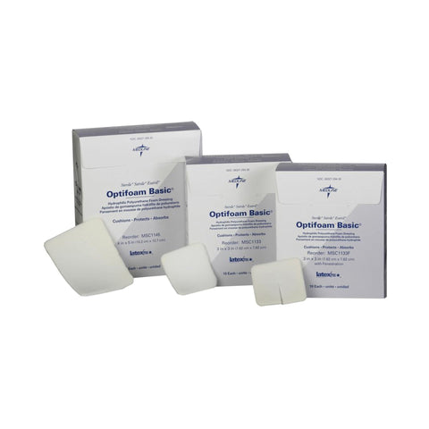 Optifoam Basic Hydrophilic Polyurethane Foam Dressing