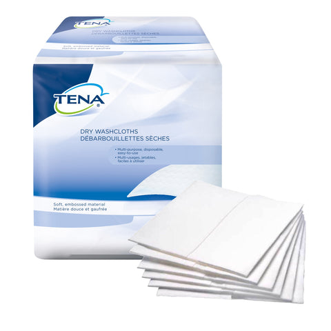 TENA Dry Disposable Washcloth