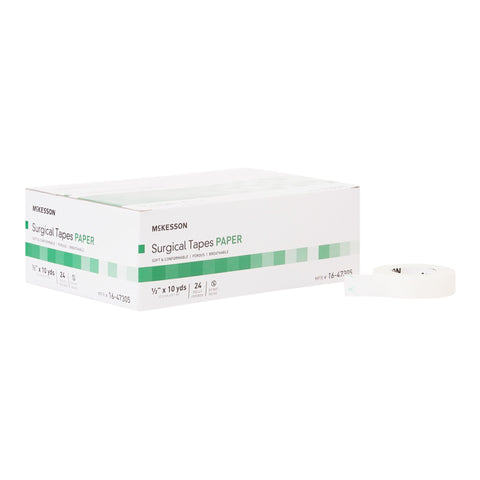 McKesson Paper Medical Tape, White