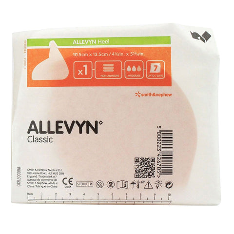 Allevyn Classic Nonadhesive without Border Foam Dressing, 4.5 X 5.5"