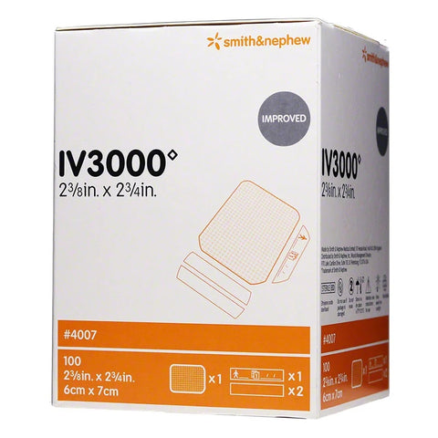 Smith & Nephew IV3000 Frame Delivery Moisture Responsive Catheter Dressing, 2-3/8 X 2.75"