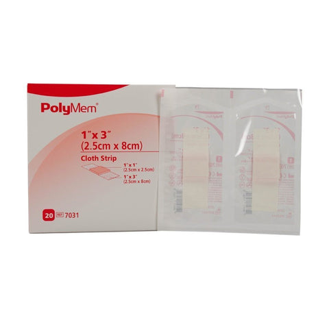 PolyMem Adhesive Strip, 1 X 3"