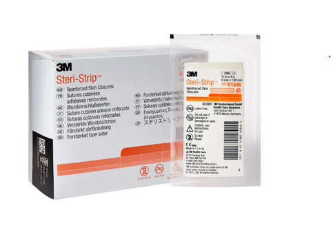 3M Steri-Strip Reinforced Skin Closures, 0.25 X 4"