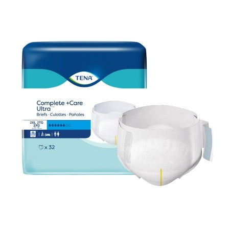 TENA Complete + Care Ultra Unisex Adult Disposable Diaper, Moderate Absorbency