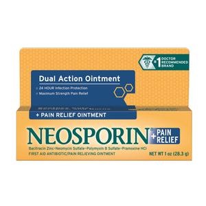 Neosporin Antibiotic Plus Pain Relief Ointment Maximum Strength, 1 oz