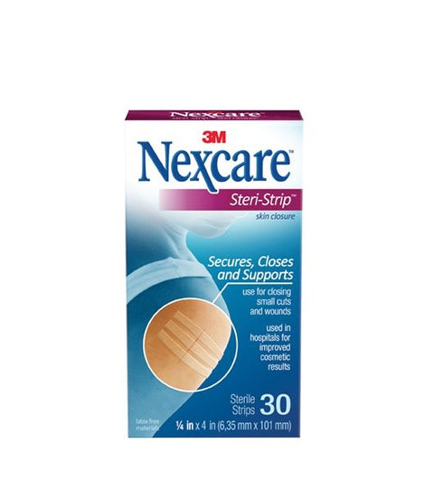 3M Nexcare Steri-Strip Skin Closure Strip, 1/4 X 4"