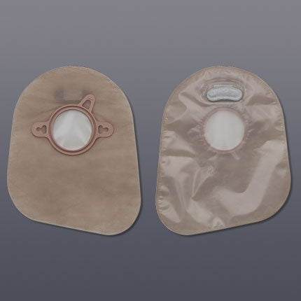 Coloplast New Image Two-Piece Closed Mini Ostomy Pouch with Filter, Transparent