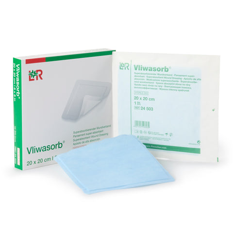 Vliwasorb Super Absorbent Dressing, 8 X 8"