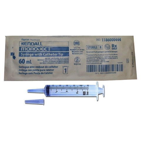 Monoject SoftPack Syringe, Catheter Tip