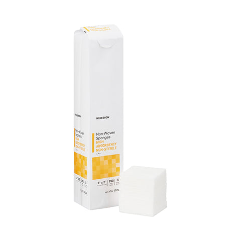 McKesson Nonwoven Sponge, 4-Ply