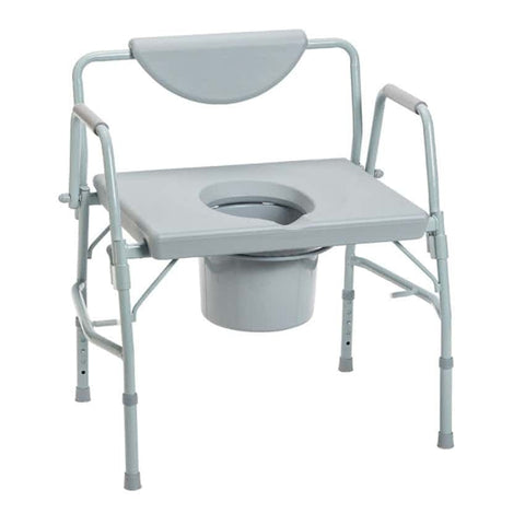 Drive Deluxe Bariatric Drop-Arm Commode