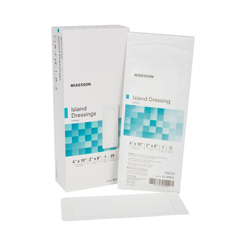 McKesson White Adhesive Dressing