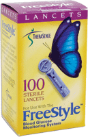 TheraSense Freestyle Lancet, Sterile, 28G