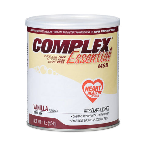 Complex Essential MSD Oral Supplement, Vanilla Flavor, Powder