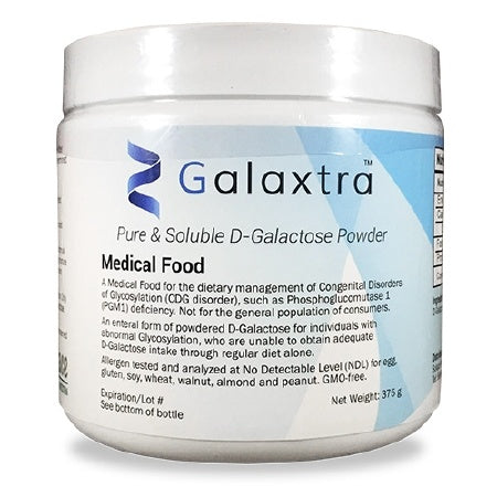 Galaxtra Pure and Soluble D-Galactose Powder, 375g