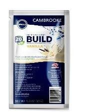 Cambrooke Glytactin Build 20/20 PKU Oral Supplement Powder, Vanilla, 1.2 oz.