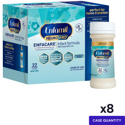 Enfamil NeuroPro Enfacare Ready-to-Use Infant Formula, 2 oz. Nursette Bottle