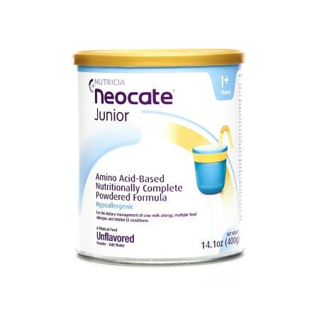 Nutricia Neocate Junior Amino-Acid Based Nutritionally Complete Powdered Formula, Unflavored, 14.1 oz.