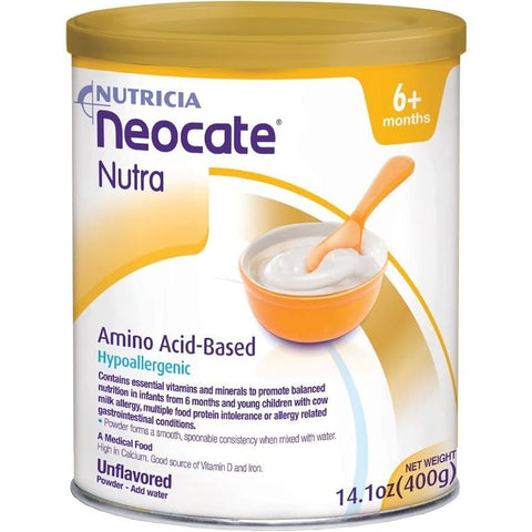 Nutricia Neocate Nutra Amino Acid Based Hypoallergenic Solid Food