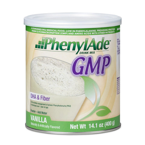 Nutricia PhenylAde GMP PKU Powdered Drink Mix, Vanilla, 14.1 oz.