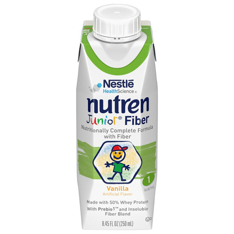 Nutren® Junior Nutritionally Complete Formula with Fiber, Vanilla