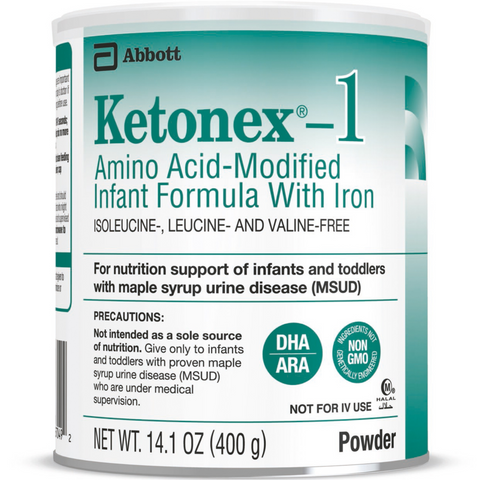 Abbott Ketonex-1 Amino Acid-Modified Infant Formula with Iron