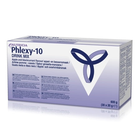 Nutrica Phlexy-10 PKU Oral Supplement, Apple / Black Currant Flavor, 20 Grams