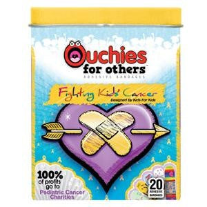 Ouchies For Others Fight Against Pediatric Cancer Adhesive Bandages