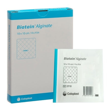 Coloplast Biatain Alginate Dressing, Sterile, 4 X 4"