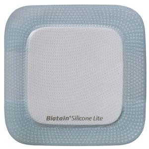 Coloplast Biatain Silicone Lite Adhesive Foam Dressing with Border, Sterile, 3 X 3"