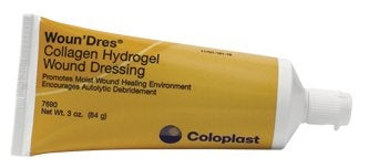 Coloplast Woun'dres Collagen Hydrogel Wound Dressing, 3 oz.