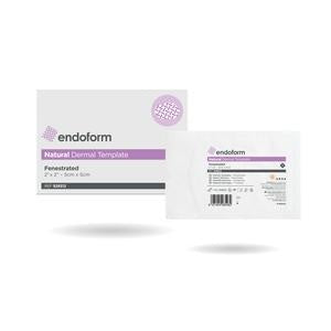 Endoform Dermal Template, Fenestrated, 2" x 2"