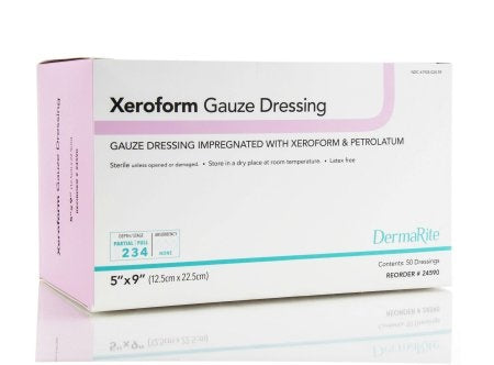 DermaRite Xeroform Gauze Dressing