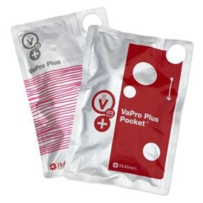 Hollister VaPro Plus Pocket Touch Free Hydrophilic Intermittent Catheter, Straight Tip, 8"