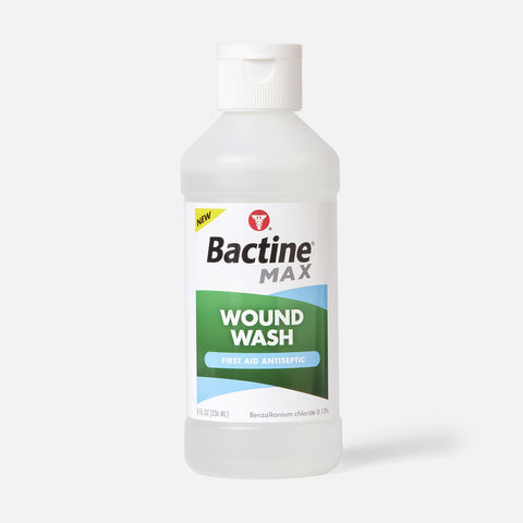 Bactine Max Wound Wash Liquid, 8 oz.