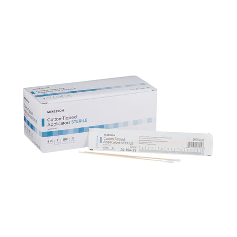 McKesson Cotton Tip Wood Shaft Swabsticks
