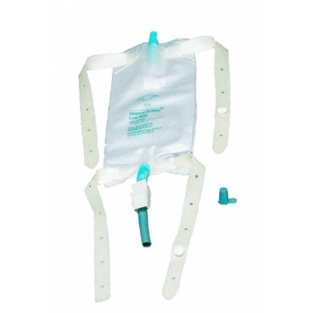 Bard Dispoz-a-Bag Urinary Leg Bag, 19 oz, Without Straps