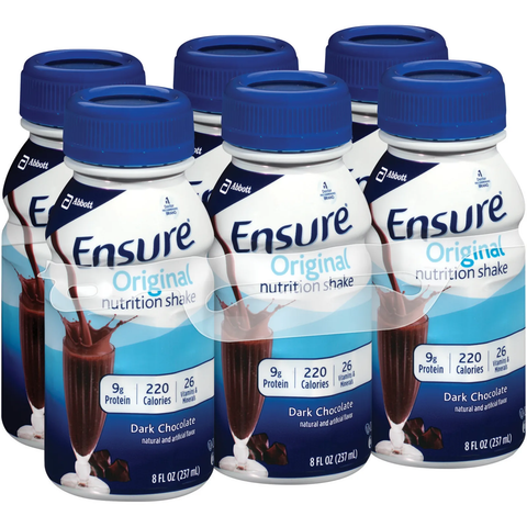 Ensure Original Nutritional Shake, 8 oz., Dark Chocolate