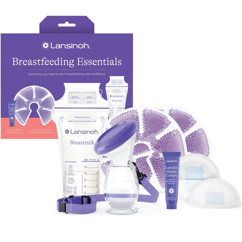 Lansinoh Breastfeeding Essentials Kit For Nursing Moms