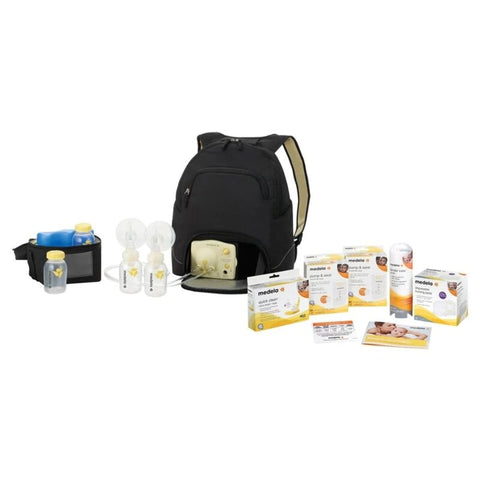 Medela Pump In Style Advanced Breast Pump Kit with Backpack and Solution Set