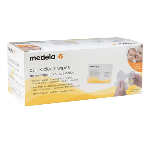 Medela Quick Clean Wipes for Breast Pump & Accessories