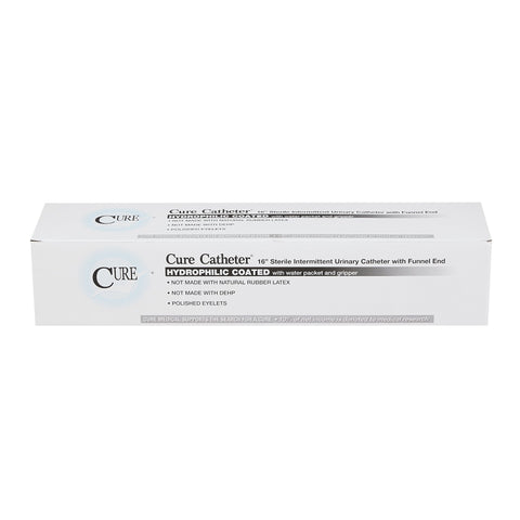 Cure Hydrophilic Intermittent Coude Tip Catheter