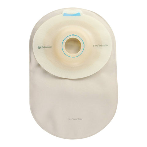 Coloplast SenSura Mio Convex Light One-Piece Closed Pouch, Maxi Length, Pre-Cut 1-1/8' Stoma