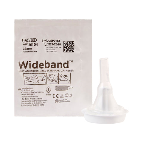 Bard Wide Band Male External Catheter