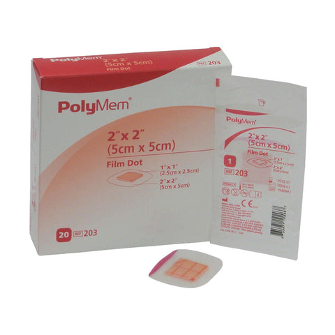 Polymem QuadraFoam Hydrogel Dot Dressing